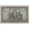 100 Pesetas. 9 Enero 1940. Colón. Serie E. (Pequeñas manchitas). Ed-D39a. EBC+. SPANISH BANK N