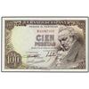 100 Pesetas. 19 Febrero 1946. Goya. Serie B. (Pequeñas manchitas). Ed-D52a: LB-261a. EBC. SPAN