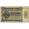 500 Pesetas. 21 Noviembre 1936. Catedral de Salamanca. Serie A. (Pequeñas roturas en margen y mancha
