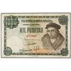 1.000 Pesetas. 19 Febrero 1946. Vives. (Puntos de aguja). Ed-D54. MBC+. SPANISH BANK NOTES: ES