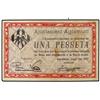 Image 1 : Lote 2 billetes 50 Cèntims y 1 Pesseta. Març 1937. Aj. d´AGRAMUNT. (Sucios). AT-5d y 6; T-8d y 12. M