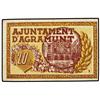 Image 1 : Lote 2 billetes 20 Cèntims. Setembre 1937. Aj. d´AGRAMUNT. AT-8; T-17. MBC y MBC+. PAPER MONEY