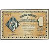 Image 1 : 1 Pesseta. S/F. C.M. d´AIGUAFREDA. (Algo sucio). AT-19a; T-29a. MBC+. PAPER MONEY OF THE CIVIL
