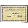 Image 1 : 1 Pesseta. 11 Juny 1937. C.M. d´ALCOVER. ESCASO. AT-85; T-108. MBC+. PAPER MONEY OF THE CIVIL
