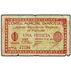 Image 1 : Serie 2 billetes 50 Cèntims y 1 Pesseta. 1 Juny 1937. C.M. d´AMPOSTA. (La de 1 Pesseta, roturas). AT