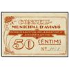 Image 1 : 50 Cèntims. S/F. C.M. d´AVINYÓ. ESCASO. AT-251b; T-311b. MBC+. PAPER MONEY OF THE CIVIL WAR: C