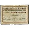 Image 1 : 1 Pesseta. 16 Setembre 1937. C.M. de BEGUDÀ. (Roturas). AT-336; T-401. MBC-. PAPER MONEY OF TH