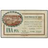 Image 1 : 1 Pesseta. Agost 1937. C.M. de CALDERS. (Sucio). ESCASO. AT-589; T-688. MBC. PAPER MONEY OF TH