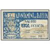 Image 1 : Serie 4 billetes 25, 50 Cèntims (2) y 1 Pesseta. Octubre 1937. Aj. de CALELLA. AT-601b, 602, 603a; T