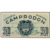 Image 1 : 50 Cèntims. S/F. C.M. de CAMPRODON. MUY ESCASO. AT-633a; T-738a. EBC+. PAPER MONEY OF THE CIVI