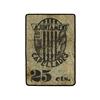 Image 1 : 25 Cèntims. 1 Maig 1937. Aj. de CAPELLADES. Cartón. (Sucio). ESCASO. AT-661; T-772. MBC+. PAPE