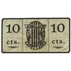 Image 1 : 10 Cèntims. 27 Setembre 1937. Aj. de CAPELLADES. (Sucio). AT-665; T-776. MBC+. PAPER MONEY OF