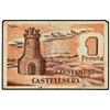 Image 1 : 1 Pesseta. S/F. Aj. de CASTELLSERÀ. (Restos de tinta en anverso). AT-764i; T-887. MBC+. PAPER