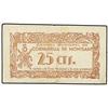 Image 1 : 25 Cèntims. S/F. C.M. de CORNUDELLA DE MONTSANT. MUY ESCASO. AT-897; T-1034. MBC. PAPER MONEY
