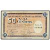 Image 1 : 50 Cèntims. 25 Octubre 1937. Aj. de FÍGOLS DE SEGRE. AT-1004; T-866. MBC. PAPER MONEY OF THE C