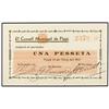 Image 1 : 1 Pesseta. 14 Maig 1937. C.M. de FLAÇÀ. ESCASO. AT-1014; T-1184. SC. PAPER MONEY OF THE CIVIL