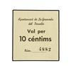 Image 1 : 10 Cèntims. S/F. Aj. de LA GRANADA DEL PENEDÈS. Cartón. Acento agudo en ´Céntims´. ESCASO. AT-1160a;