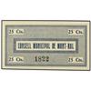 Image 1 : 25 Cèntims. 15 Juny 1937. C.M. de MONT-RAL. AT-1595a; T-1831a. SC. PAPER MONEY OF THE CIVIL WA