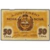 Image 1 : 50 Cèntims. S/F. Aj. de MORA LA NOVA. (Pequeñas roturas). AT-1617; T-1862. (MBC). PAPER MONEY