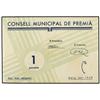 Image 1 : Lote 4 billetes 5, 25, 50 Cèntims y 1 Pesseta. 1937. C.M. de PREMIÀ. AT-2005/2008; T-2309/2312. MBC-