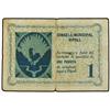 Image 1 : Lote 3 billetes 50 Cèntims y 1 Pesseta (2). 1937. Aj. de RIPOLL. AT-2131/2133; T-2462/2464. MBC- a E