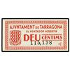 Image 1 : 10 Cèntims. 4 Desembre 1937. Aj. de TARRAGONA. AT-2438b; T-2830b. SC. PAPER MONEY OF THE CIVIL
