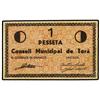 Image 1 : Lote 2 billetes 50 Cèntims y 1 Pesseta. S/F. C.M. de TORÀ. AT-2506, 2507; T-2901, 2902. MBC+. 