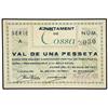 Image 1 : 1 Pesseta. 31 Maig 1937. Aj. de TOSSA. ESCASO. AT-2584a; T-3002a. MBC+. PAPER MONEY OF THE CIV
