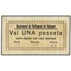 Image 1 : 1 Pesseta. 1937. Aj. de VALLFOGONA DE BALAGUER. AT-2663a; T-3081a. MBC+. PAPER MONEY OF THE CI