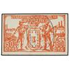 Image 1 : 50 Céntimos. 1 Septiembre 1937. C.M. de BAZA (Granada). Mont-242D. SC. PAPER MONEY OF THE CIVI