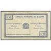 1 Peseta. S/F. C.M. de BOLTAÑA (Huesca). Mont-351G. MBC+. PAPER MONEY OF THE CIVIL WAR: ARAGÓN