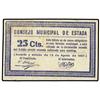 Image 1 : Serie 3 billetes 5, 10 y 25 Céntimos. 12 Agosto 1937. C.M. de ESTADA (Huesca). Mont-619A, B, C; TFP-