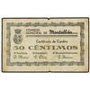 Image 1 : 50 Céntimos. 1 Junio 1937. C.M. de MONTALBÁN (Teruel). (Pequeñas roturas. Sucio). Mont-¿41C?. MBC+.