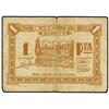 Image 1 : 1 Peseta. S/F. C.M. de BONETE (Albacete). (Roturas). Mont-353C. MBC-. PAPER MONEY OF THE CIVIL
