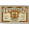 Image 1 : 1 Peseta. S/F. C.M. de CHINCHILLA (Albacete). Mont-578C. MBC+. PAPER MONEY OF THE CIVIL WAR: C