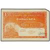 Image 1 : Lote 2 billetes 25 Céntimos. 27 Julio 1937. C.M. de CARAVACA (Murcia). 25 Céntimos Serie G y 1 Peset