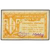 Image 1 : 50 Céntimos. Mayo 1937. C.M. de ALCIRA (Valencia). Mont-80B; TV-73. MBC+. PAPER MONEY OF THE C