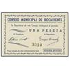 Image 1 : 1 Peseta. S/F. C.M. de BOCAIRENTE (Valencia). Mont-No cat.; TV-421. SC. PAPER MONEY OF THE CIV