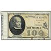Image 1 : 100 Pesetas. 24 Junio 1898. Jovellanos. (Manchas, restos de cola en reverso). Ed-B89; LB-89. MBC+.