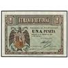 Image 1 : 1 Peseta. 28 Febrero 1938. Serie A. Ed-D28: LB-229. SC.