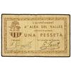 Image 1 : 1 Pesseta. 1937. Aj. d´ALBA DEL VALLÈS. RARO. AT-50; T-63. MBC.