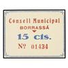 Image 1 : 15 Cèntims. S/F. C.M. de BORRASSÀ. ESASO. AT-500; T-590. SC.