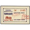 Image 1 : 50 Cèntims. S/F. C.M. de CADAQUÉS. AT-569a; T-668a. SC.