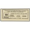 Image 1 : 50 Cèntims. 30 Abril 1937. Aj. de CASTELLVÍ DE LA MARCA. RARO. AT-784; T-907. SC.