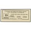 Image 1 : 25 Cèntims. 30 Abril 1937. Aj. de CASTELLVÍ DE LA MARCA. RARO. AT-785; T-908. SC.