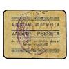 Image 1 : 1 Pesseta. S/F. Aj. de VIELLA. Cartulina. MUY ESCASO. AT-2751a; T-3172a. MBC-.