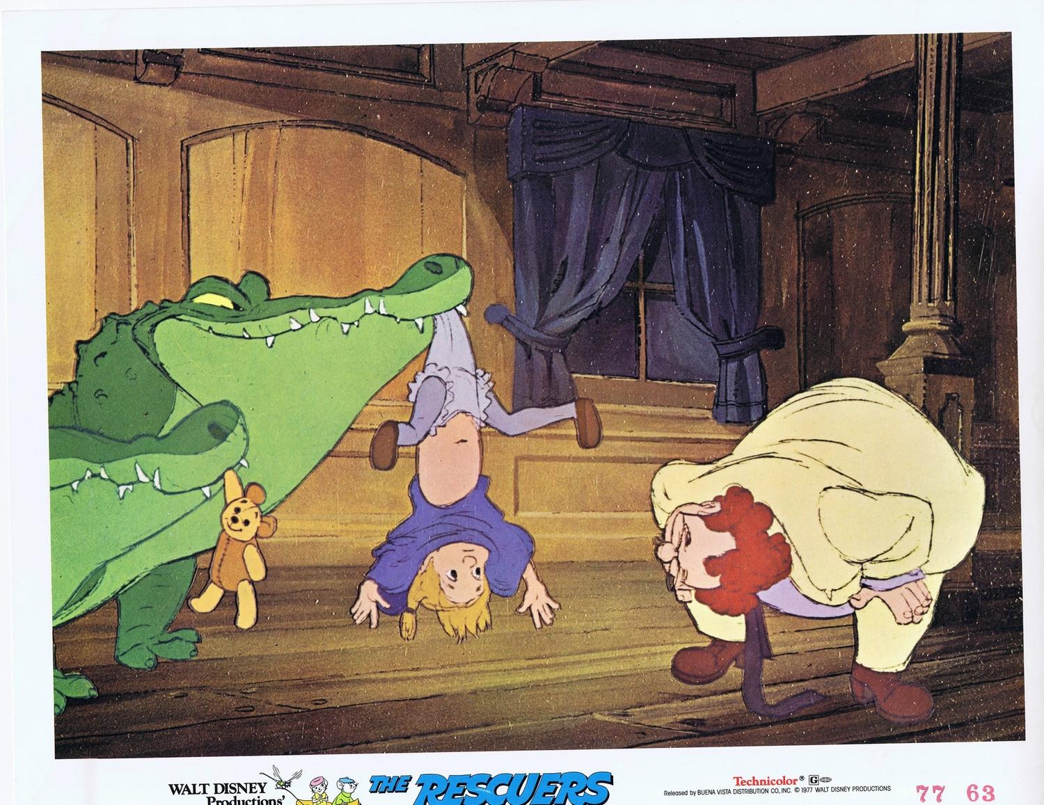 The Rescuers Lobby Card 11 x 14