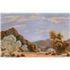 Image 2 : Louie S. Finney Oil on Canvas “New Mexico Landscape”