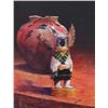 Image 2 : Carver “Still Life with Kachina Doll & Pot”