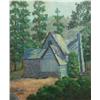 Image 2 : Jessie Esther Ingalsbe Bobsene “Wooded Landscape with Home”